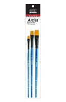 KCK PREMIUM NYLON SHORT HANDLE ARTIST BRUSH - BR SH01